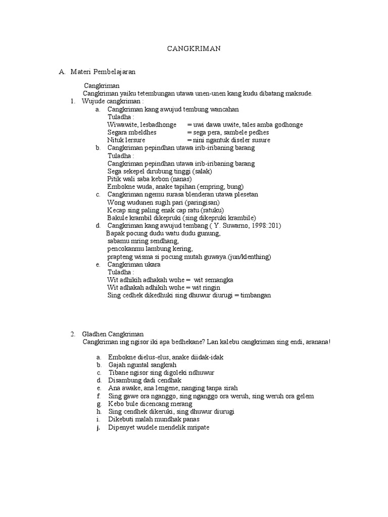 Materi 1 4 Cangkriman Doc