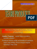 Teori - Produksi - Jangka Panjang