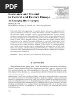 East European Politics & Societies Volume 25 issue 2 2011 [doi 10.1177_0888325410388408] Falk, B. J. -- Resistance and Dissent in Central and Eastern Europe- An Emerging Historiography