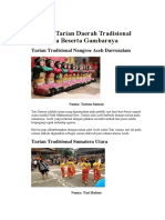 34 Tarian Tradisional Indonesia