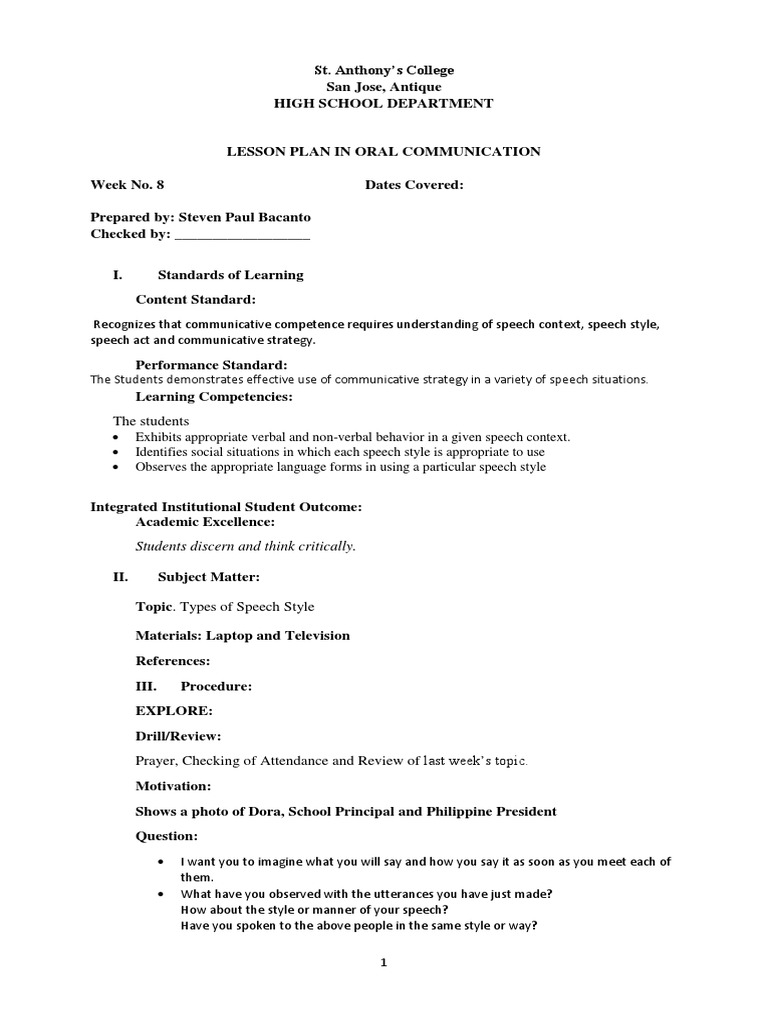 Resume Lesson Plan PDF Lesson - 1676977818