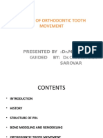 Biology of Tooth Movement - Semair 5