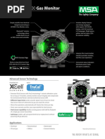 Ultima X5000 gas monitor data sheet-EN