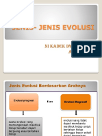 Jenis - Jenis Evolusi