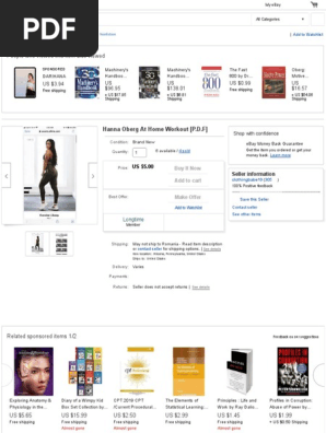 Hanna Oberg At Home Workout P D F Ebay Pdf E Bay Internet Privacy