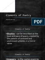 Elements of Poetry