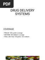 Prelim (Drug Delivery System)