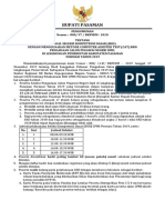 Pengumuman Jadwal SKD CPNS Formasi Tahun 2019 PDF
