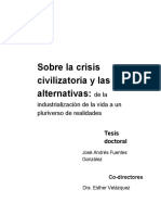Sobre La Crisis Civilizatoria