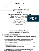ICD10 Chapter XIX-XX
