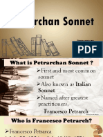 Petrarchan Sonnet