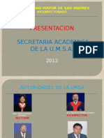 Present Secret Acad 2012