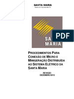 SANTA MARIA - Norma - Mini - Microgeracao - Distribuida - ELFSM PDF