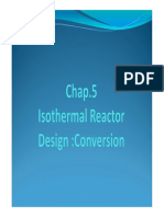 CMC091Y1062_Chap 4 ISOTHERMAL REACTOR