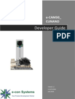 E-Con e-CAM30 CUNANO Developer Guide