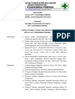 016 - 2.3.6.1 SK Tentang Visi, Misi, Tujuan Dan Tata Nilai Puskesmas 2019 Perbaikan Tata Nilai