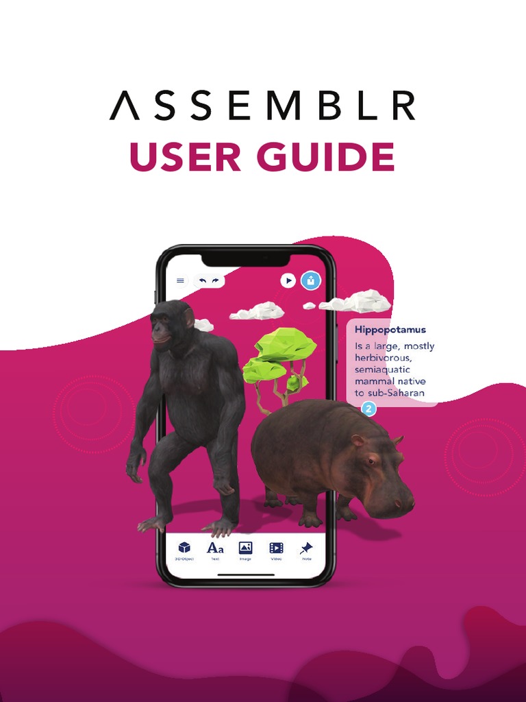 Assemblr User Guide: Create AR Designs | PDF | Assembly Language ...