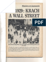 1929 . Le Krash de Wall Street