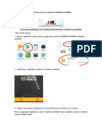 Manual de Acesso Ao Aplicativo CENTRAL 24 HORAS PDF