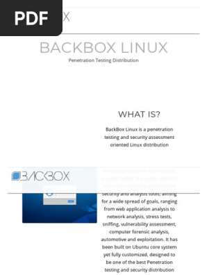 Homepage - BackBox.org Linux