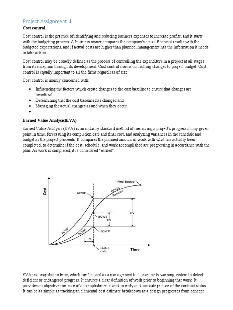 Earned Value Analysis Example | PDF | Cost Accounting | Business