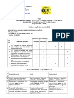 Evaluare Semestriala LLR 1 2019