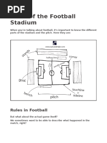 Parts of The Football Stadium