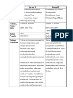 Perbandingan Jurnal