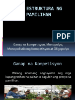 Mga Estruktura NG Pamilihan