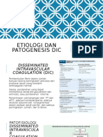 Etiologi Dan Patogenesis DIC