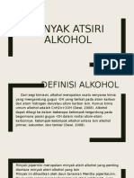 Minyak Atsiri Alkohol