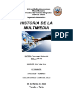 Historia de La Multimedia