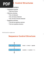 Python - Control Structures