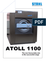 ATOLL 1100 - Heavy-Duty 110kg Washer Extractor
