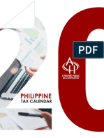 Philippine Tax Calendar 2020 PDF