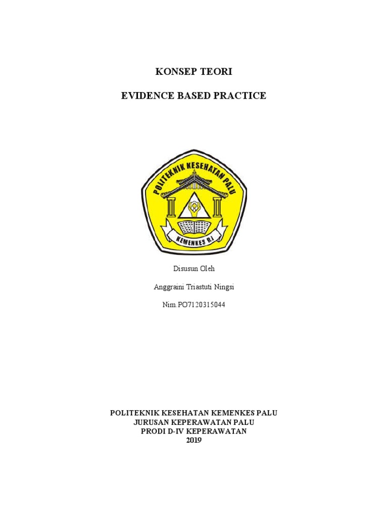 Konsep Evidence Based Practice dalam Keperawatan | PDF | Pengembangan Diri