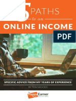 Ebook 5 Paths To An Online Income Enclosed
