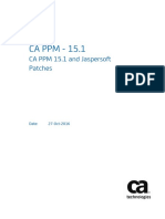 CA PPM - 15.1 - Jaspers - Patch