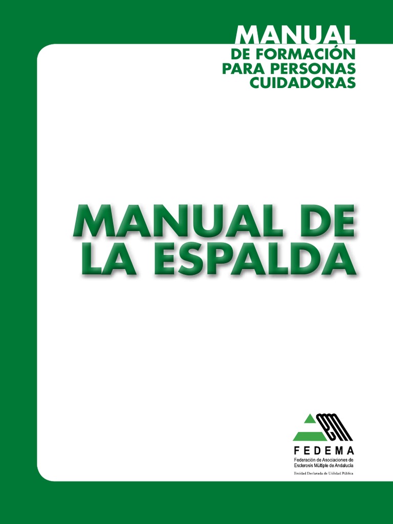 Manual de La Espalda PDF | PDF | La columna vertebral | Vértebra
