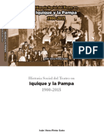 Historia Social Del Teatro en Iquique y en La Pampa - Ivan Vera Pinto