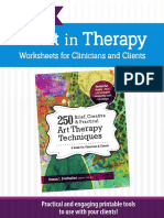 Free Worksheetsfrom 250 Brief Creative Practical Art Therapy Techniques