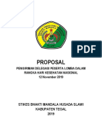 Proposal Lomba Bulu Tangkis HKN