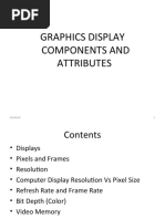 Graphics Display Components and Attributes