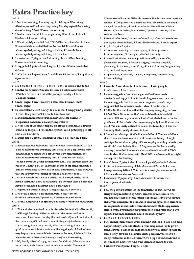 Analysis of Key Themes and Grammar Structures in an English Language
