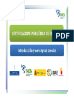 Certificación energética edificios