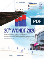 The 20th WCNDT - 3rd Announcement&Call For Papers