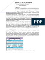 Nicaragua Sistema de Salud