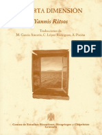 Y. Ritsos Cuarta Dimension PDF