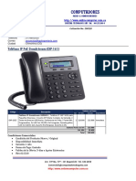 20-02-28 GPT Ingenieria - Telefono IP Grandstream GXP-1615 PoE PDF