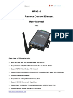 HF9610 PLC Remote Control User Manual